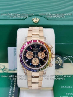 Rolex Daytona Rainbow Super clone replica watch