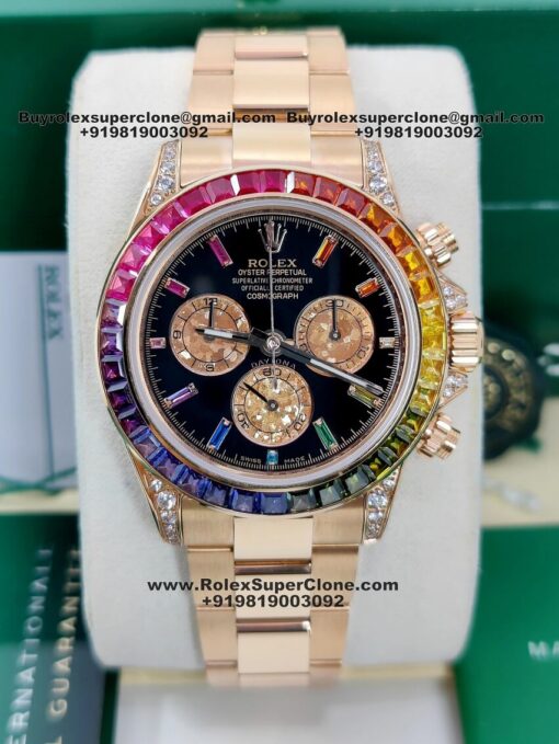 Rolex Daytona Rainbow Superclone Watch