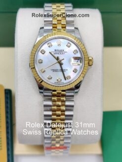 Rolex datejust 31mm Swiss replica watches for women
