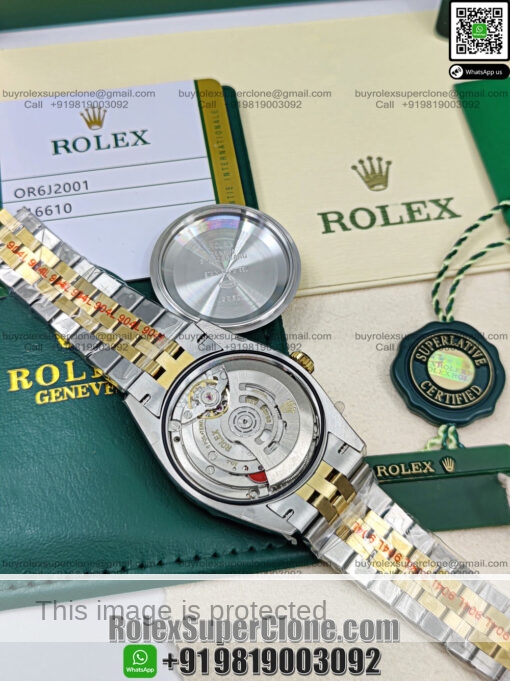 rolex datejust 3235 replica movement