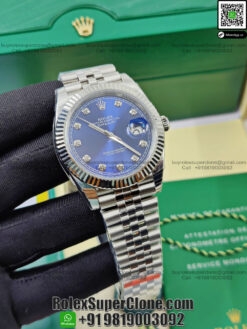 rolex datejust diamond super clone replica watch