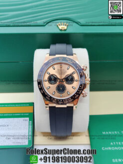 rolex daytona 116515ln rose gold super clone replica