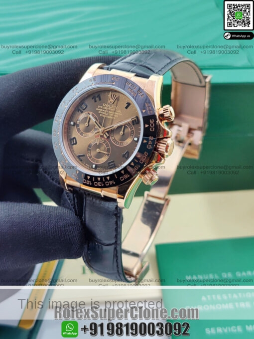 rolex daytona chocolate dial 116515ln replica watch