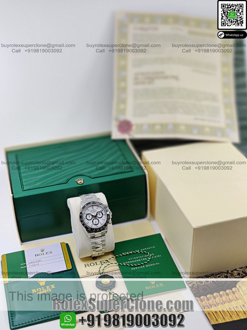 Best 1 1 Rolex Daytona Panda Super Clone Swiss Movement Replica Watch