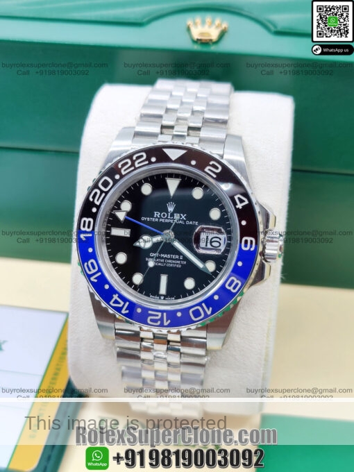 rolex gmt batgirl replica watch