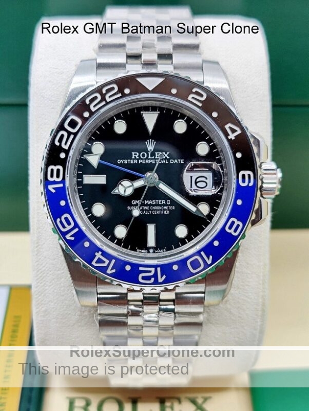 The best Rolex GMT Batman super clone watches online