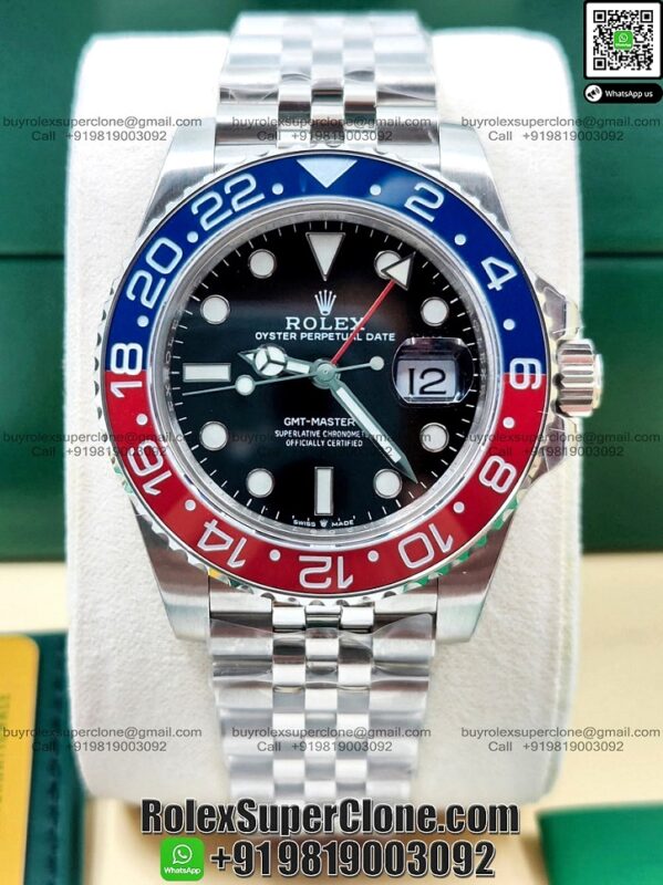 rolex gmt master 2 pepsi super clone replica watch