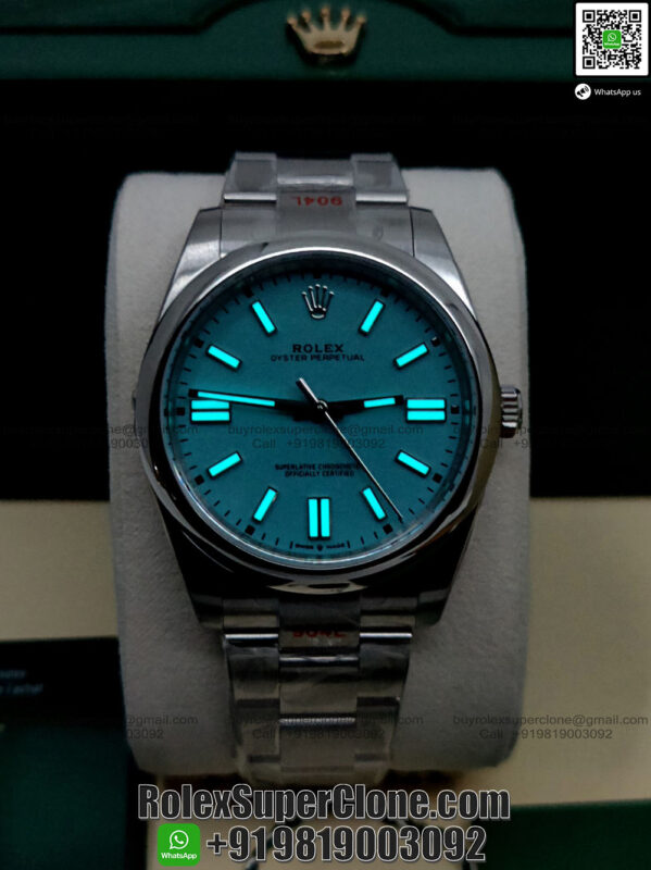 rolex oyster perpetual tiffany swiss replica watch