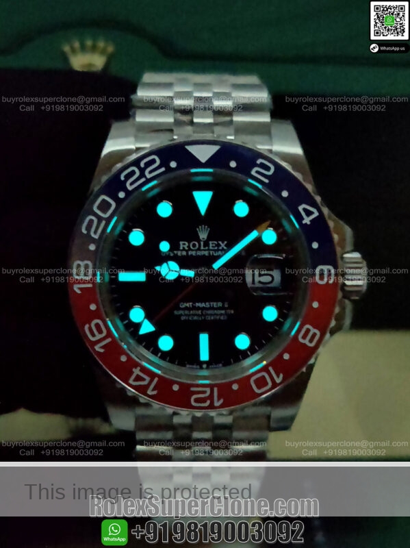 rolex pepsi 126710BLRO super clone replica