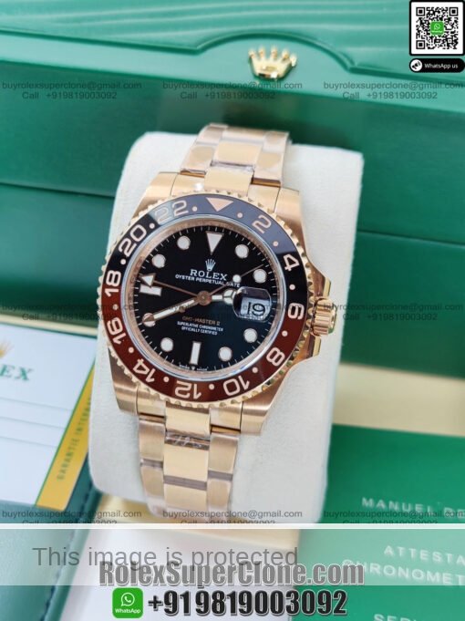 rolex root beer 126715CHNR replica watch