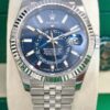 rolex sky dweller blue dial