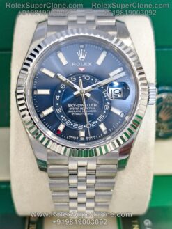 rolex sky dweller blue dial