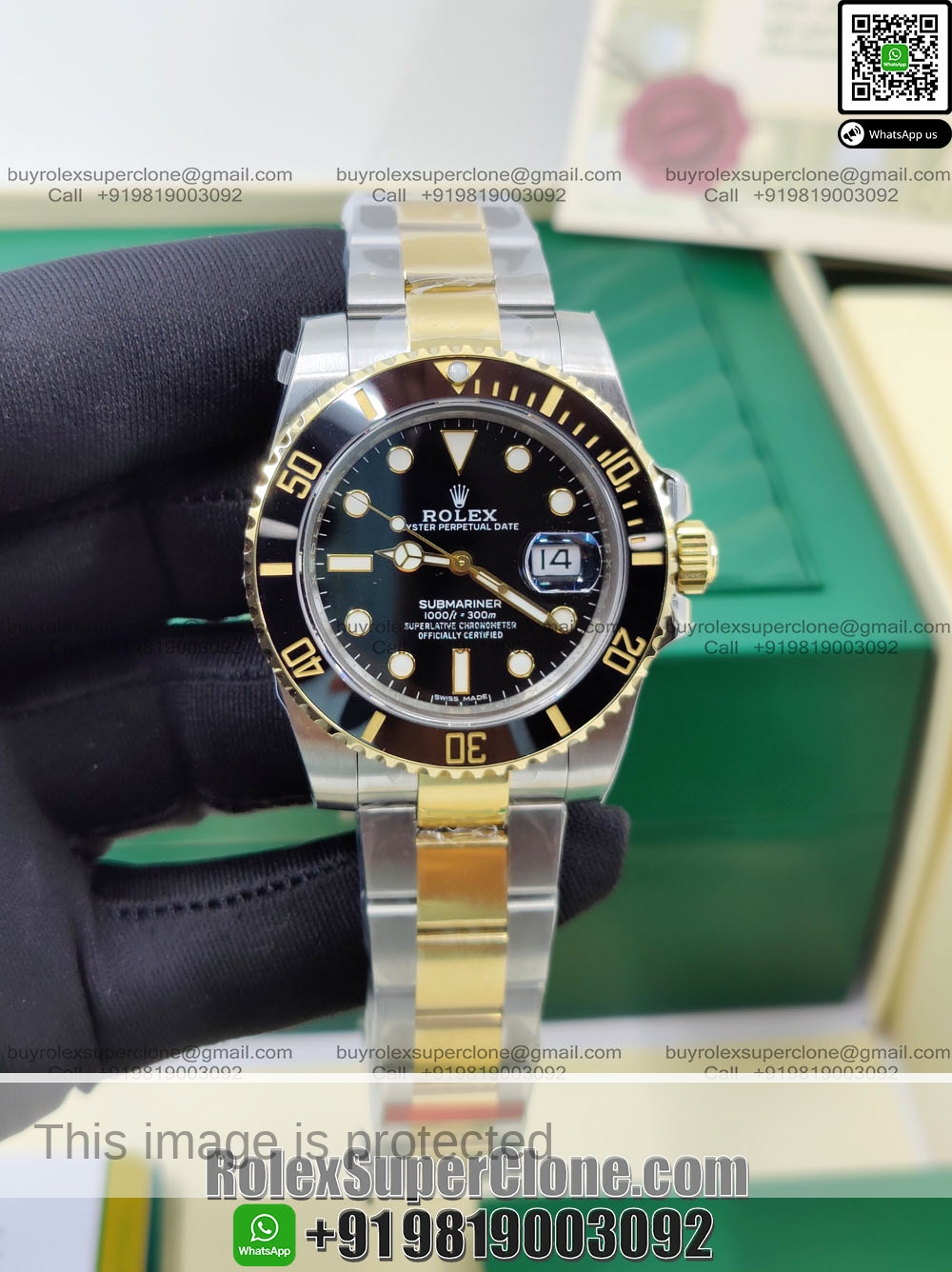 Rolex Submariner Super Clone Swiss Replica Watches in Australia