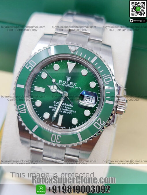 rolex submariner hulk 116610lv replica watch