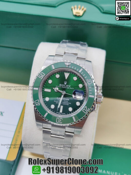 rolex submariner hulk super clone watch