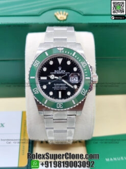 rolex submariner kermit super clone replica watch