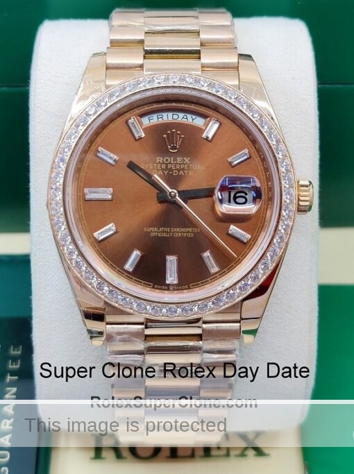 the best super clone Rolex day date replica watches