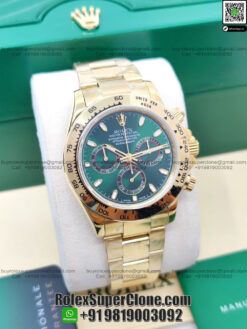 rolex daytona gold super clone watch