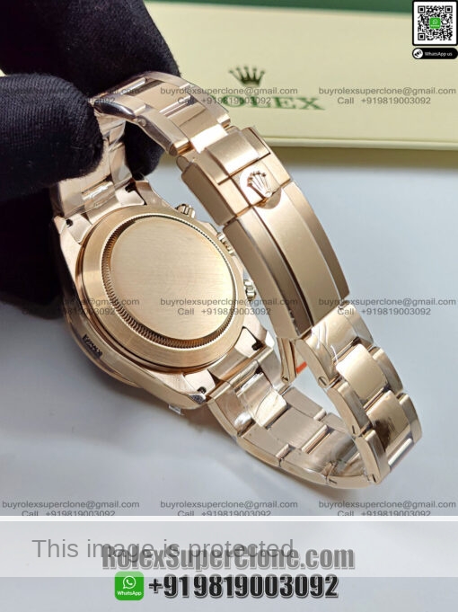 rolex daytona rose gold watch