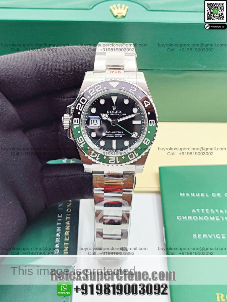 Rolex GMT Master II Sprite Super Clone Swiss Replica Watch 126720VTNR
