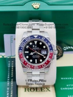 1:1 Rolex Pepsi swiss replica watch