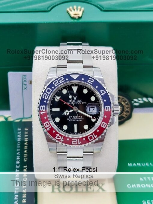 1:1 Rolex Pepsi swiss replica watch