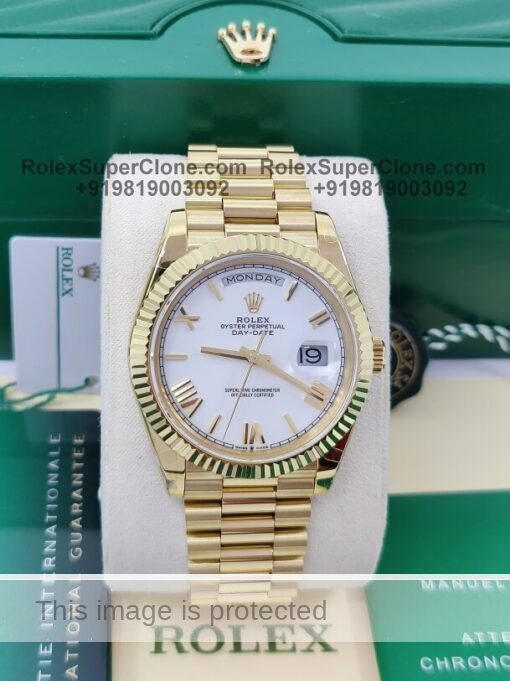 1:1 Gold Rolex super clone watches