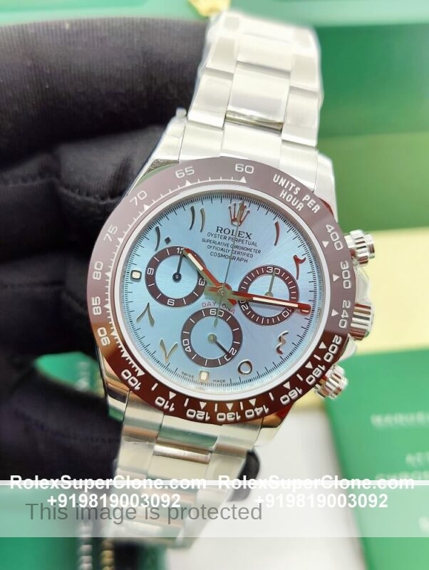 Rolex Daytona Arabic Dial Super Clone Replica Watch