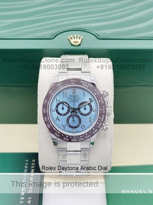 Rolex Daytona arabic dial super clone watch