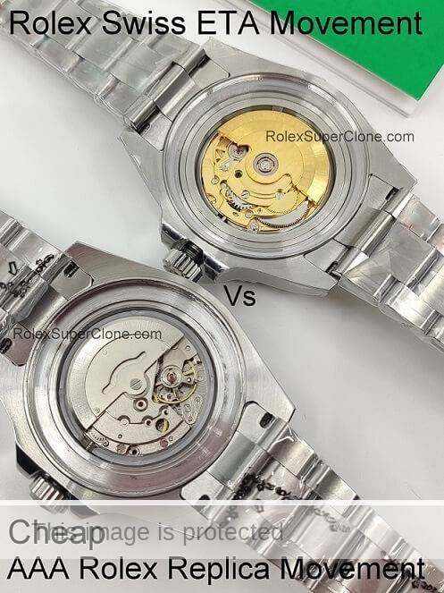 aaa Rolex replica watches and Rolex swiss eta