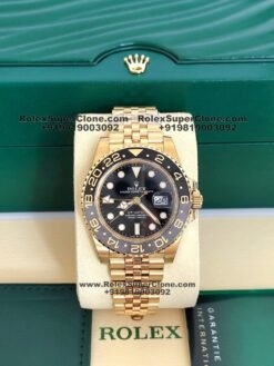 Rolex gmt master ii gold 2023