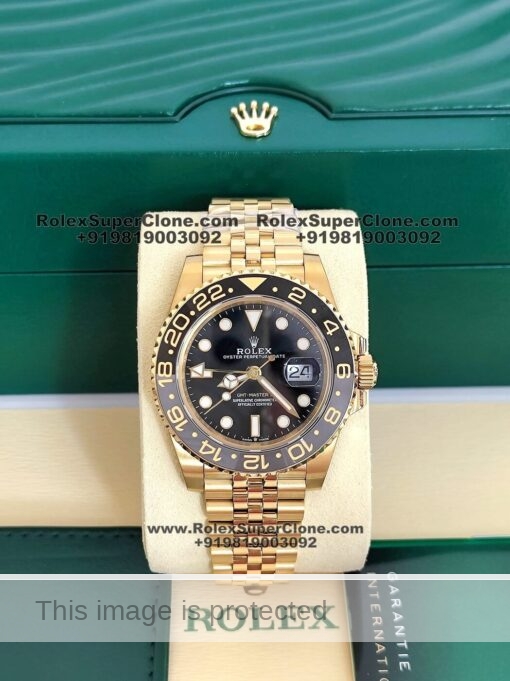 Rolex gmt master ii gold 2023