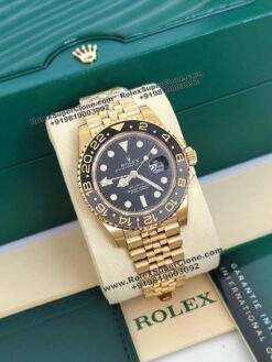 rolex gmt master ii new 2023 gold watch