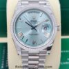 rolex daydate ice blue dial