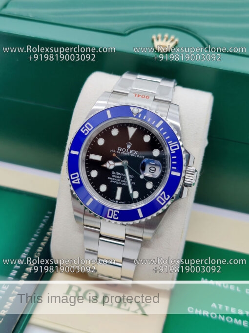 rolex submariner smurf super clone