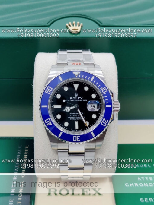 rolex submariner smurf replica watch