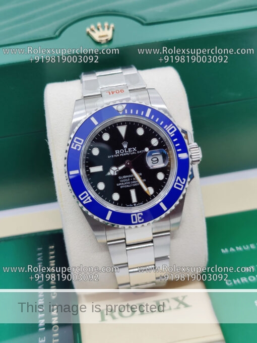 rolex submariner blue bezel