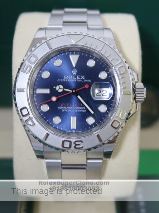 rolex yacht master blue dial