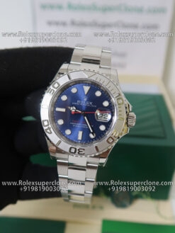 rolex yacht master blue dial clone