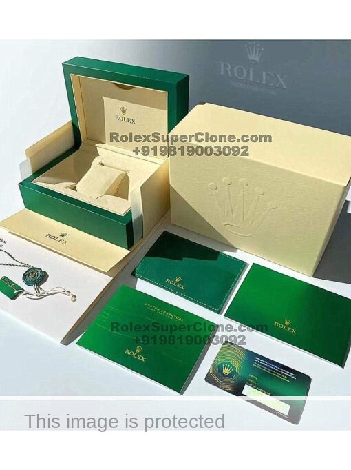 rolex box papers set