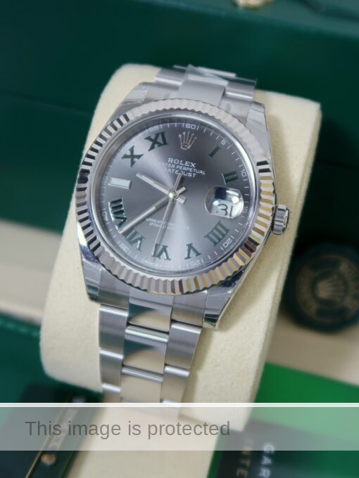 rolex datejust wimbledon oyster bracelet super clone