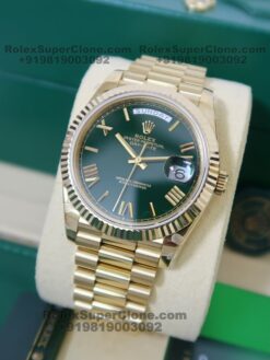 rolex daydate gold president bracelet