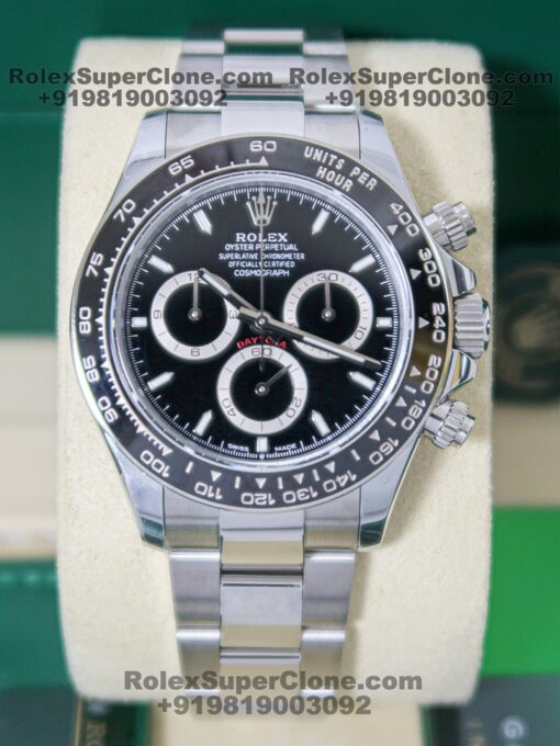 rolex daytona black dial 2024