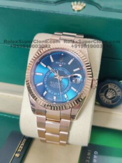 rolex sky dweller rose gold