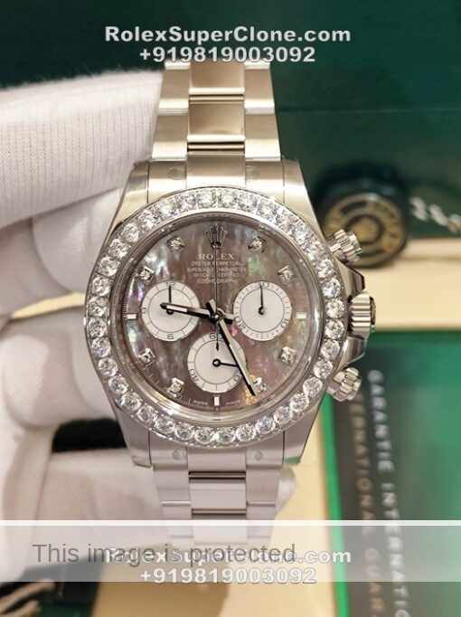 rolex daytona mother of pearl dial replica watch