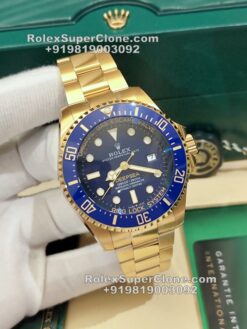 rolex deepsea gold bracelet