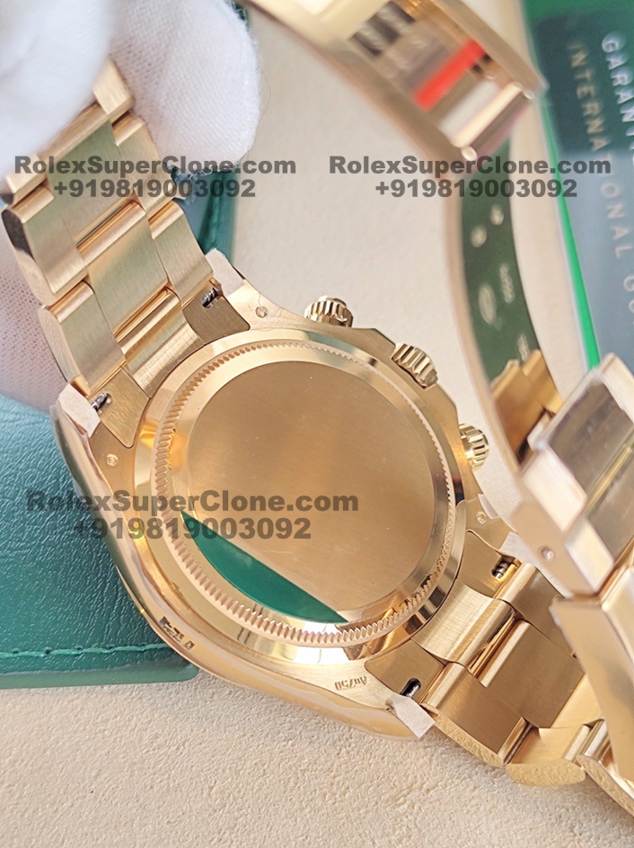 rolex daytona 18k gold