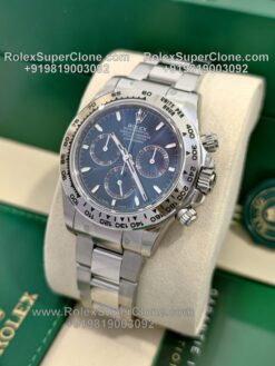 rolex daytona blue dial super clone
