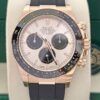 rolex daytona rose gold oysterflex strap
