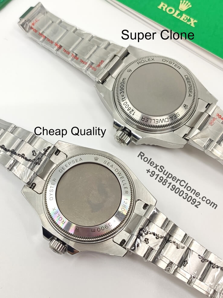 Rolex Deepsea aaa replica vs top tier Super Clone